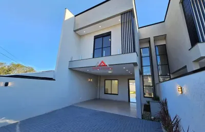Sobrado 03 dormitórios e 1 suíte com 170m² - aristocrata - são josé dos pinhais.