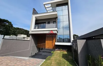 Sobrado alto padrão com 280m²- aristocrata - são josé dos pinhais