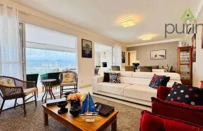 Apartamento com 3 dormitórios à venda, 158 m² por r$ 1.400.000,00 - parque enseada - guarujá/sp