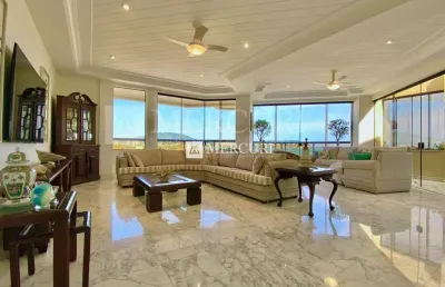 Cobertura enseada, 5 quartos à venda por r$ 4.500.000 - imobiliária guarujá