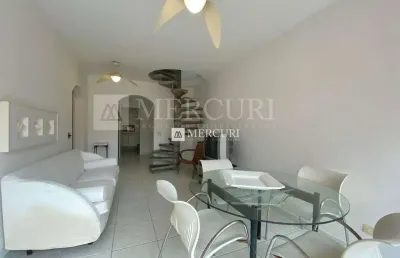 Cobertura enseada, 2 quartos à venda por r$ 530.000 - imobiliária guarujá