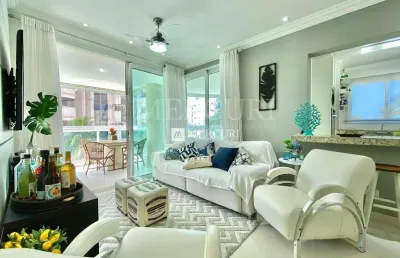 Apartamento com 3 quartos à venda, 122 m² por r$ 950.000 - enseada - guarujá/sp