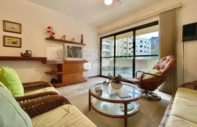 Apartamento no guarujá, enseada, 3 quartos, sala para 2 ambientes e sacada - mercuri imóveis - imobiliária no guarujá