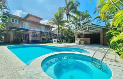 Casa no guarujá, enseada, 4 quartos, sendo 4 suítes, piscina e churrasqueira - mercuri imóveis - imobiliária no guarujá