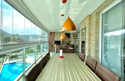 Apartamento no guarujá, enseada, 4 quartos e 2 suítes e lazer completo, mercuri imóveis - imobiliaria no guarujá.
