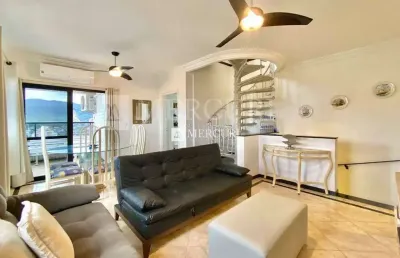Cobertura enseada, 3 quartos à venda por r$ 1.380.000 - imobiliária guarujá