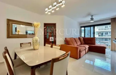 Apartamento reformado na praia da enseada, guarujá - região do aquário