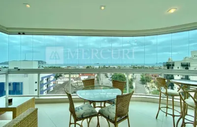 Apartamento no guarujá, enseada, com vista mar, 3 suítes.