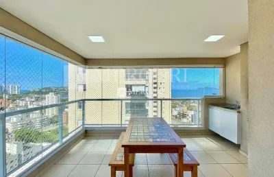 Apartamento com vista para o mar, 2 quartos (1 suíte) à venda, 71 m² por r$ 700.000 - enseada - guarujá/sp - imobiliária mercuri