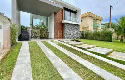 Casa no guarujá, condomínio fechado, jardim pernambuco, com 4 quartos (4 suítes) à venda - imobiliária no guarujá