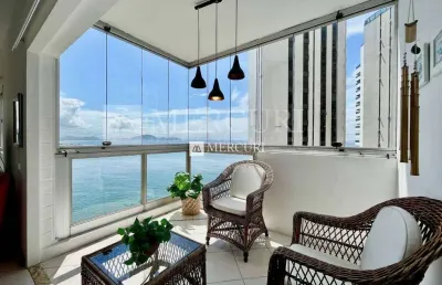 Apartamento no guarujá, astúrias, frente mar, 2 quartos, mercuri imóveis guarujá.
