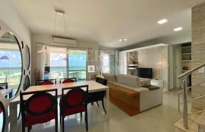 Cobertura no guarujá, enseada, duplex, 3 quartos, sendo 2 suítes e espaço de lazer - mercuri imóveis - imobiliária no guarujá