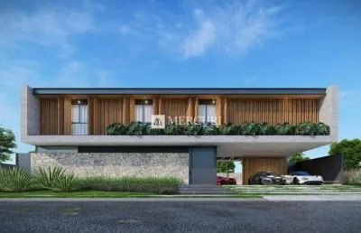 Casa em construção com 5 dormitórios à venda, 563 m² por r$ 8.500.000 - balneário praia do pernambuco - guarujá/sp - imobiliária mercuri