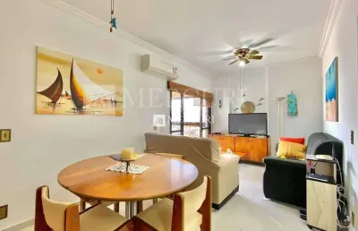 Apartamento com vista para o mar, com 3 quartos (1 suíte) à venda, 95 m² por r$ 560.000 - enseada - guarujá/sp – imobiliária mercuri