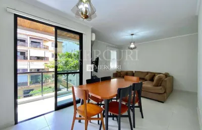 Apartamento no guarujá, enseada, 3 quartos, sala para 2 ambientes e sacada - mercuri imóveis - imobiliária no guarujá