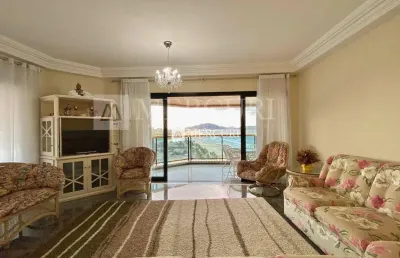 Apartamento no guarujá, enseada, frente mar, com 4 quartos, mercuri imoveis - imobiliaria no guarujá