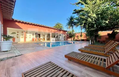 Casa no guarujá, com 7 quartos à venda, 680 m² por r$ 2.300.000 - balneário praia do pernambuco - guarujá/sp
