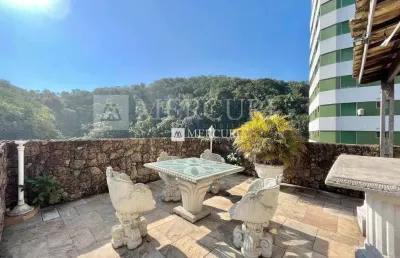 Cobertura com 3 dormitórios à venda, 215 m² por r$ 790.000,00 - jardim astúrias - guarujá/sp