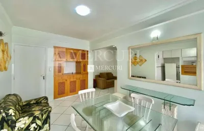 Apartamento no guarujá, pitangueiras, com vista parcial, 2 quartos.