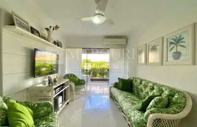 Apartamento no guarujá, enseada, 3 quartos, sala para 2 ambientes e varanda - mercuri imóveis - imobiliária no guarujá