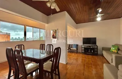 Cobertura no guarujá, enseada, 3 quartos, sendo 2 suítes - mercuri imóveis - imobiliária no guarujá