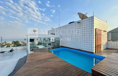 Cobertura enseada, 4 quartos à venda por r$ 1.715.000 - imobiliária guarujá