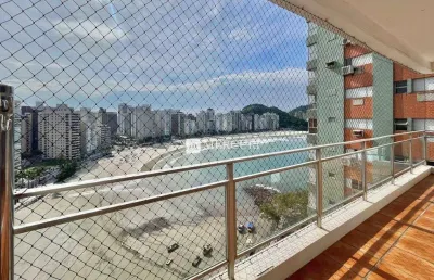 Apartamento jardim astúrias, 4 quartos à venda por r$ 1.500.000 - imobiliária guarujá