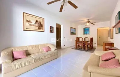 Apartamento próximo a praia com 2 quartos (1 suíte) à venda, 110 m² por r$ 600.000 - pitangueiras - guarujá/sp - imobiliária mercuri