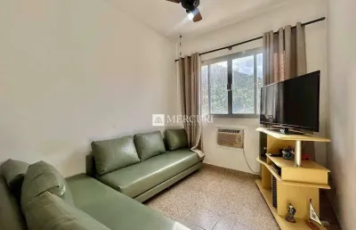 Apartamento enseada, 1 quarto à venda por r$ 215.000 - imobiliária guarujá