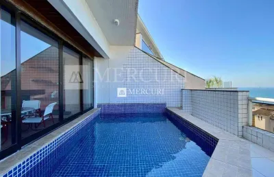 Cobertura enseada, 4 quartos à venda por r$ 2.000.000 - imobiliária guarujá