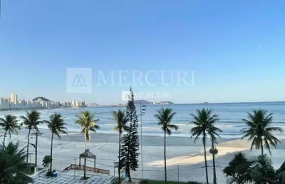 Apartamento com vista para o mar, 3 quartos (1 suíte) à venda, 145 m² por r$ 1.500.000 - jardim astúrias - guarujá/sp - imobiliária mercuri