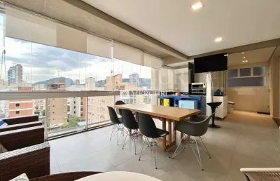 Apartamento amplo com 3 quartos (3 suítes) à venda, 144 m² por r$ 1.300.000 - enseada - guarujá/sp - imobiliária mercuri