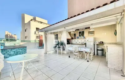 Cobertura enseada, 3 quartos à venda por r$ 1.100.000 - imobiliária guarujá