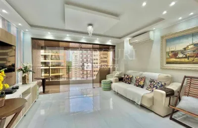 Apartamento com 3 dormitórios à venda, 122 m² por r$ 790.000,00 - jardim astúrias - guarujá/sp
