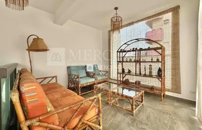 Cobertura com 3 quartos (1 suíte) à venda, 158 m² por r$ 660.000 - enseada - guarujá/sp - imobiliária mercuri