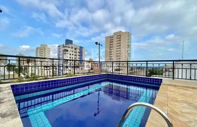 Cobertura com piscina, 5 quartos (2 suítes) à venda, 370 m² por r$ 1.500.000 - enseada - guarujá/sp - imobiliária mercuri