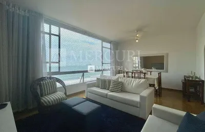 Apartamento com vista para o mar, 3 quartos à venda, 158 m² por r$ 700.000 - pitangueiras - guarujá/sp - imobiliária mercuri