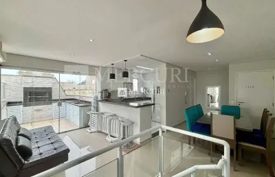 Cobertura enseada, 3 quartos à venda por r$ 700.000 - imobiliária guarujá