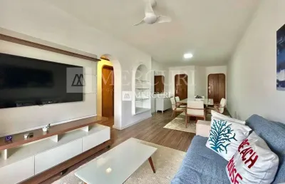 Apartamento no guarujá, enseada, com lazer completo, com 2 quartos.