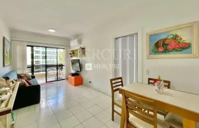 Apartamento pitangueiras, 2 quartos à venda por r$ 550.000 - imobiliária guarujá