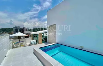 Cobertura enseada, 3 quartos à venda por r$ 870.000 - imobiliária guarujá