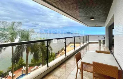 Apartamento de luxo no guarujá com vista deslumbrante para o mar