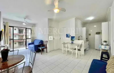 Apartamento com ampla sacada na praia da enseada, guarujá
