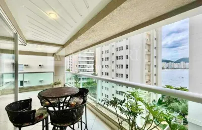 Apartamento à venda na praia das astúrias, guarujá - varanda gourmet e lazer completo