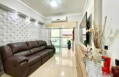 Apartamento com varanda gourmet na praia da enseada, guarujá