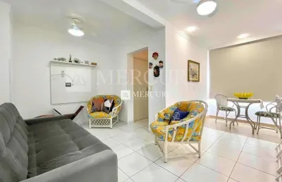 Apartamento de 1 suíte na praia das pitangueiras com serviço de praia
