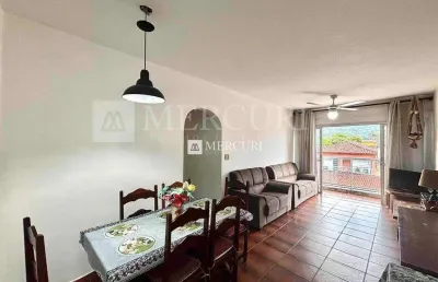 Apartamento no guarujá, enseada, 2 quartos, sala com sacada - mercuri imóveis - imobiliária no guarujá