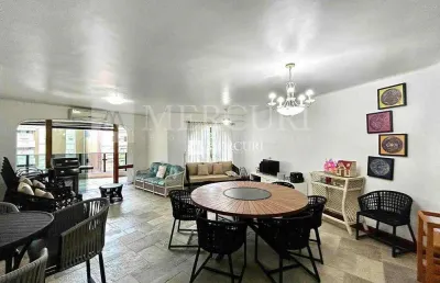 Apartamento no guarujá, enseada, 3 quartos, sala para 3 ambientes e sacada - mercuri imóveis - imobiliária no guarujá