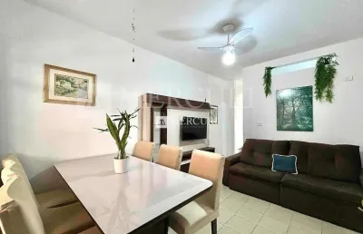 Apartamento no guarujá, enseada, 2 quartos e sala para 2 ambientes - mercuri imóveis - imobiliária no guarujá
