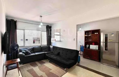 Cobertura no guarujá – praia da enseada, região hotéis, 1 quarto e sala para 2 ambientes - mercuri imóveis - imobiliária no guarujá